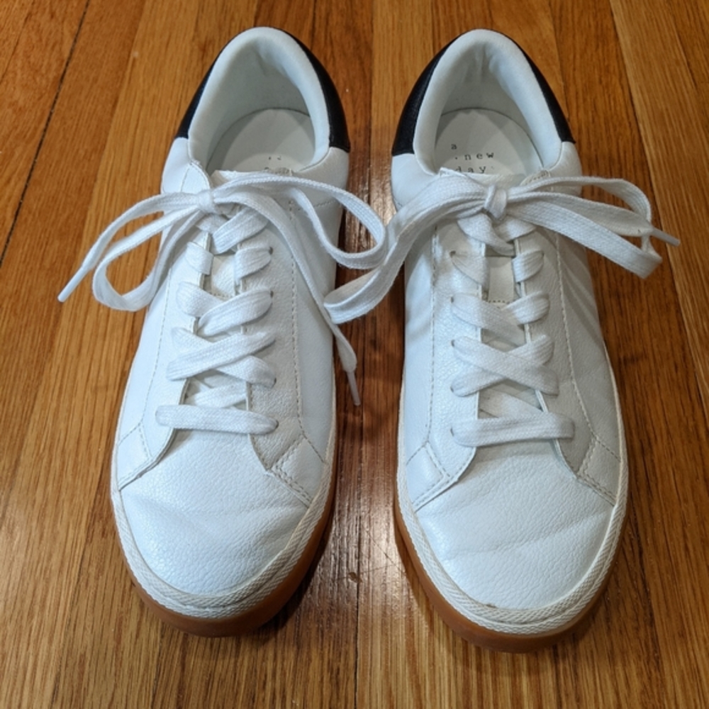 A New Day - Maddison White Sneakers - 7